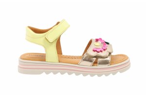 Romagnoli sandaal, lak geel (maat 26-35)