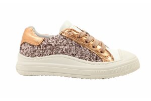 Nörvik basketter, roze glitter (maat 26-34)