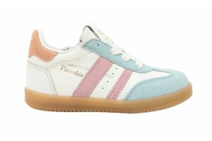 Pinocchio by Hip sneakers, wit/pastel(maat 22-35)