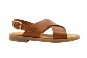 Beberlis sandalen, cognac (maat 28-39)