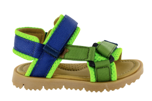 Stones and Bones sandaal, groen/blauw (maat 25-38)