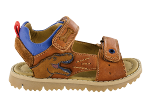 Stones and Bones sandaal, dino cognac (maat 26-35)