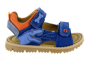 Stones and Bones sandaal, dino blauw (maat 26-35)
