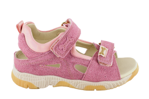 Stones and Bones sandaal, glitter roze (maat 26-40)