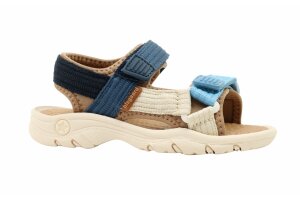 Bisgaard sandaal, multicolor blauw (maat 25-38)