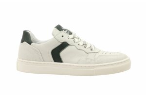 Bana & Co sneaker, wit/kaki (maat 33-40)