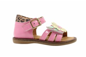 Bana & Co sandaal, pink bloem (maat 20-26)