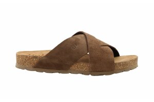 Yokono slipper, bruin (maat 37- 42)