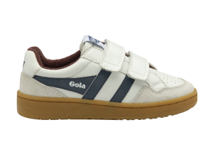Gola sneakers Eagle, wit/navy (maat 26-37)