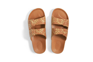 Freedom Moses slipper, sun toffee (maat 26-43)