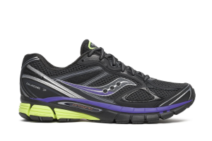 Saucony sneaker, zwart/paars (maat 35-42)