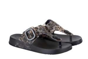 Igor slippers, BARI leo zwart  (maat 36-41)