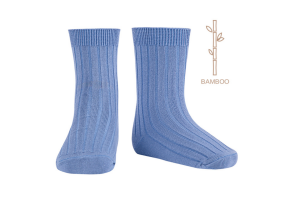 Condor bamboo sok, 413 lichtblauw (maat 16/18 - 36/39)