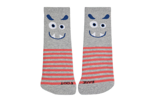 Condor barefoot sok, 221 monster grijs (maat 16/18 - 32/35)