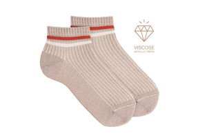 Condor enkelsok, 934 glitter roze (maat 16/18 - 36/39)