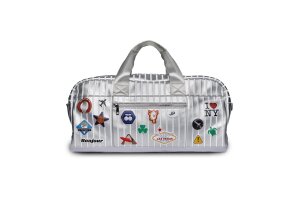 Jeune Premier weekendtas, jetsetter silver