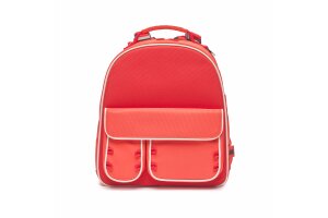 Moodbag kleuterrugzakje, mini oranjerood