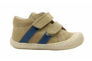 Naturino velcroschoentjes, beige (maat 18-24)