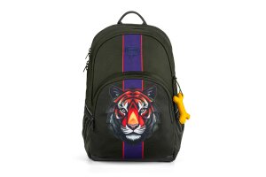 Stones and Bones rugzak, Lagere school Aspen tiger khaki