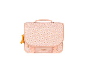 Stones and Bones boekentas, Lagere school Lily Daisies roze