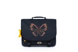 Stones and Bones boekentas, Lagere school Lily Butterfly navy