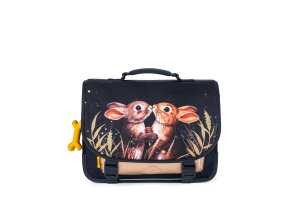 Stones and Bones boekentas, Lagere school Lotus Bunnies navy