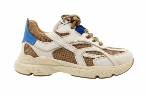 Romagnoli runners, off white / camel (maat 26-40)