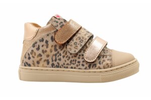 Romagnoli velcroschoen, roze leopard (maat 24-35)