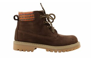 Romagnoli veterboots, chocoladebruin (maat 23-40)