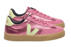 Veja sneakers volley, metallic roze (maat 27-35)