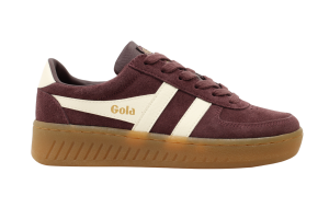 Gola sneakers grandslam suede, bordeaux (maat 36-42)