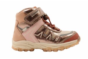Bisgaard stapschoen  tex, Rose metallic (maat 28-36)