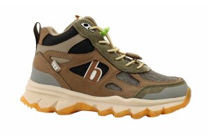 Bisgaard stapschoen tex, kaki (maat 28-40)