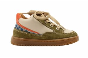 Romagnoli sneakertje, kaki (maat 20-25)
