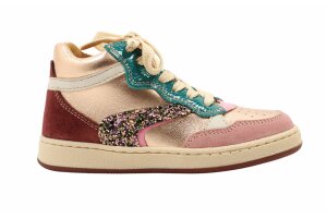 Romagnoli basketters, rosé multicolor (maat 25-35)