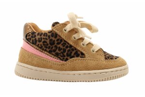 Romagnoli sneakertje, leopard beige (maat 20-25)