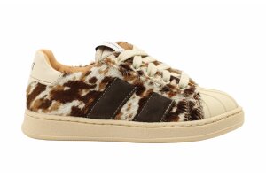 Ocra sneakers, cow bruin (maat 25-35)