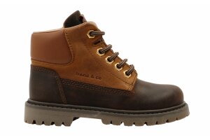 Bana & co veterboots, bruin/cognac (maat 26-35)