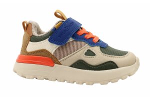 Shoopom runners, multicolor kaki (maat 25-34)