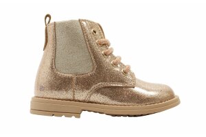 Beberlis veterlaarsje, glitter rosé (maat 21-26)