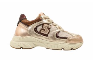 Stones and Bones runners, rosé metallic (maat 24-41)