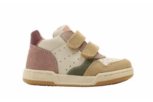 Falcotto baskettertje, offwhite/sand multi (maat 19-26)