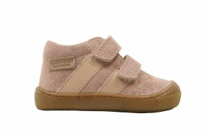 Naturino velcroschoentje, BAREFOOT oudroze (maat 19-24)