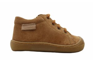 Naturino veterschoentjes, BAREFOOT bruin (maat 19-24)