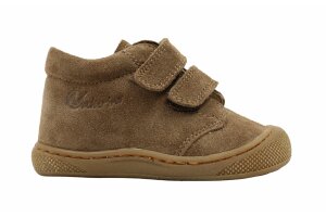 Naturino velcroschoentje, WIDE taupe (maat 19-24)