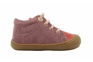 Naturino veterschoentjes, paars/roze (maat 18-24)