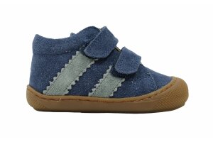 Naturino velcroschoentjes, blauw/lichtblauw (maat 18-24)