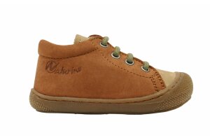 Naturino veterschoentjes, bruin/sand (maat 18-24)