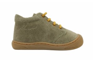 Naturino veterschoentje, WIDE kaki (maat 19-24)