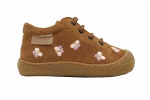 Naturino veterschoentjes, BAREFOOT vlinder bruin (maat 19-24)